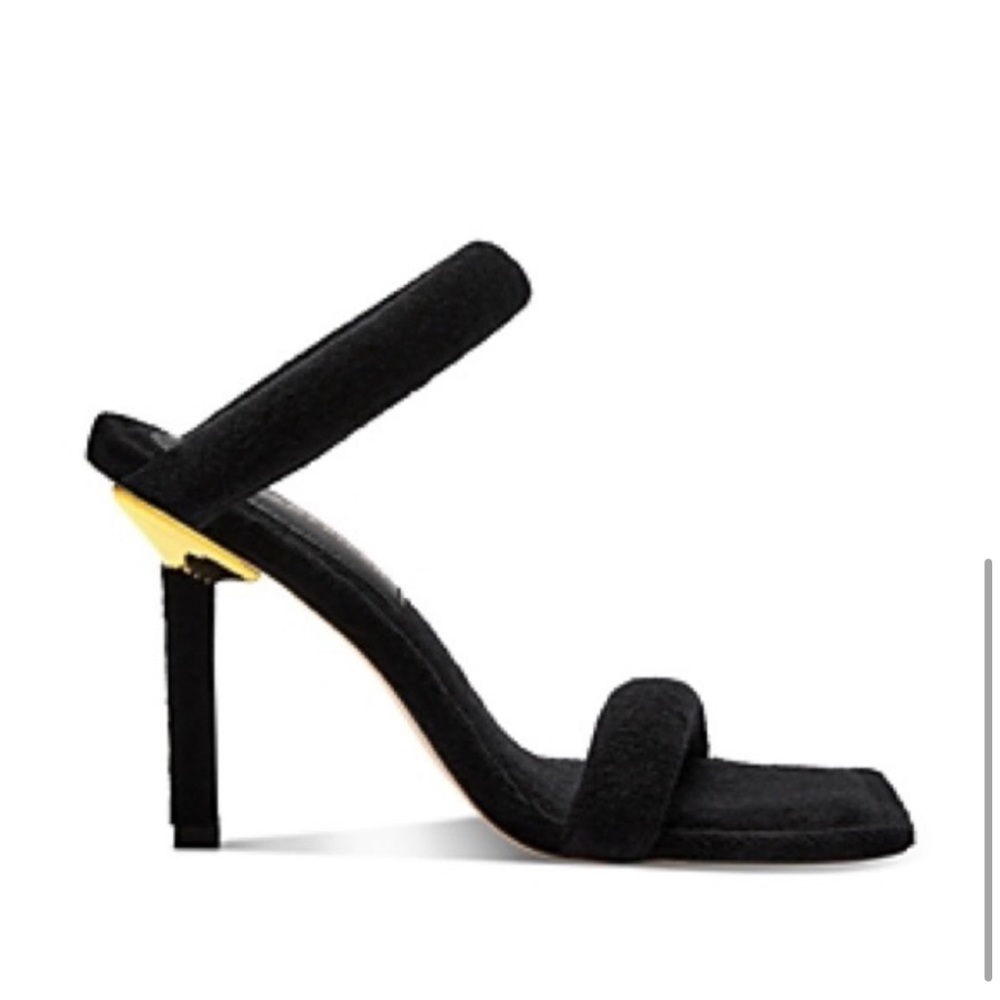 NIB GOOD AMERICAN TERRY SLIP ON SANDALS